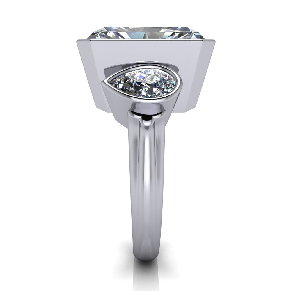 925 Silver Engagement Ring Bel Viaggio Designs, LLC