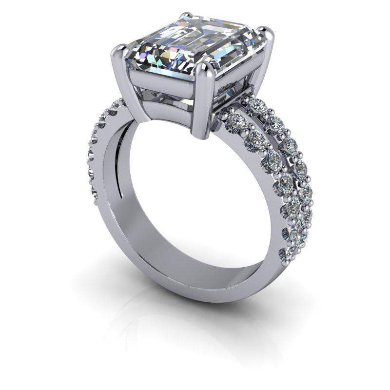 925 Silver Engagement Ring Bel Viaggio Designs, LLC