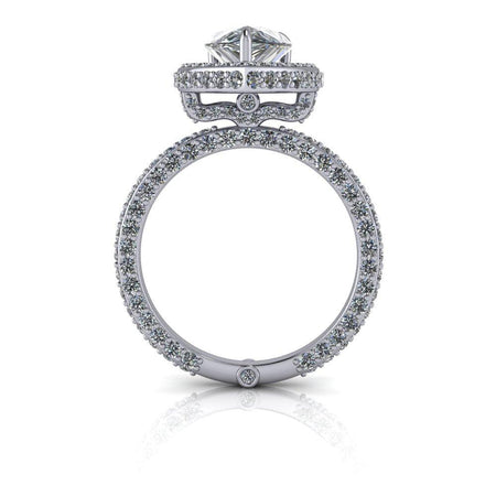 925 Silver Engagement Ring Bel Viaggio Designs, LLC