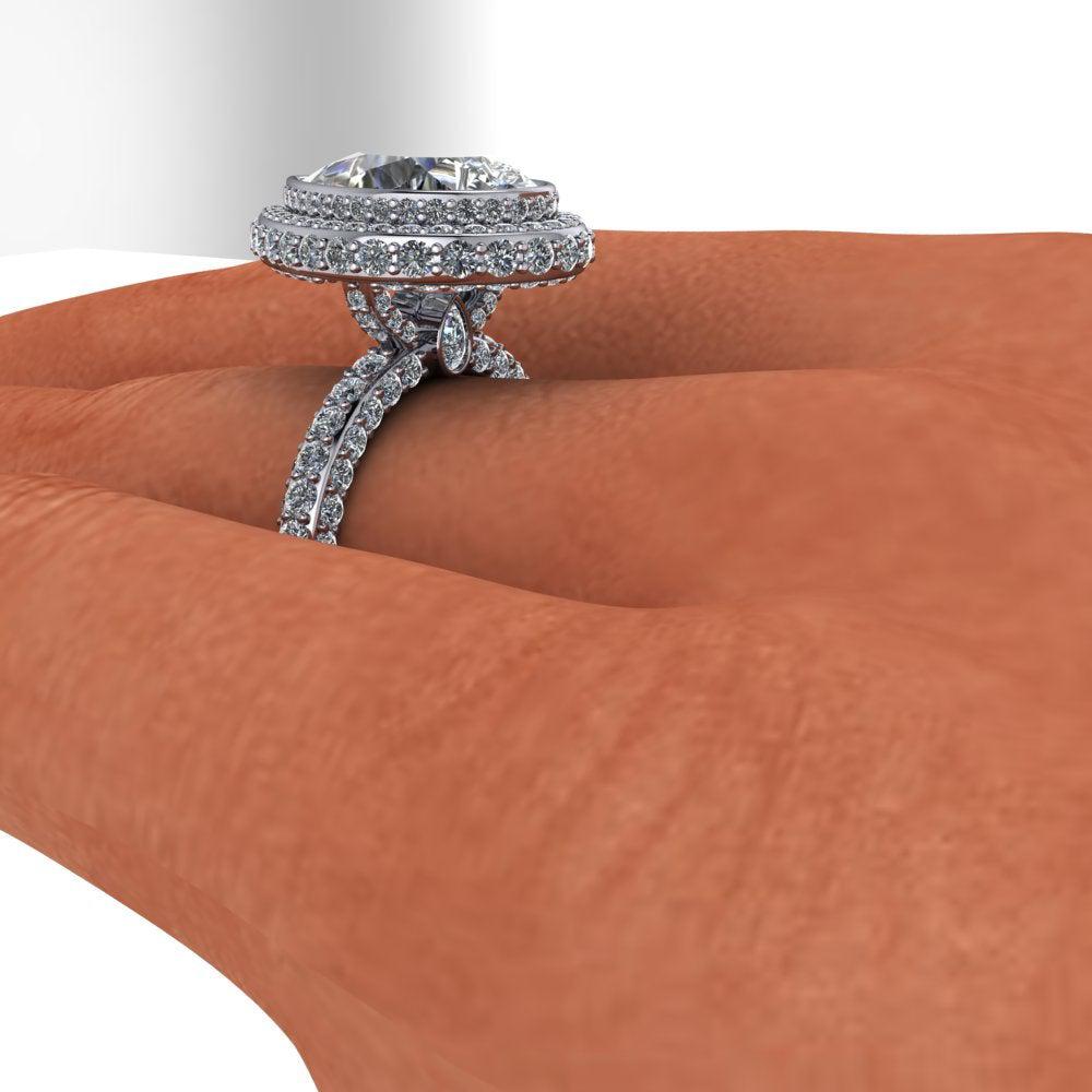 925 Silver Engagement Ring Bel Viaggio Designs, LLC