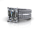 925 Silver Engagement Ring Bel Viaggio Designs, LLC