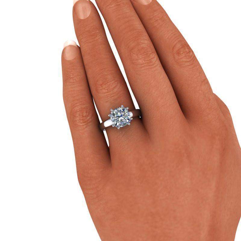 925 Silver Engagement Ring Bel Viaggio Designs, LLC