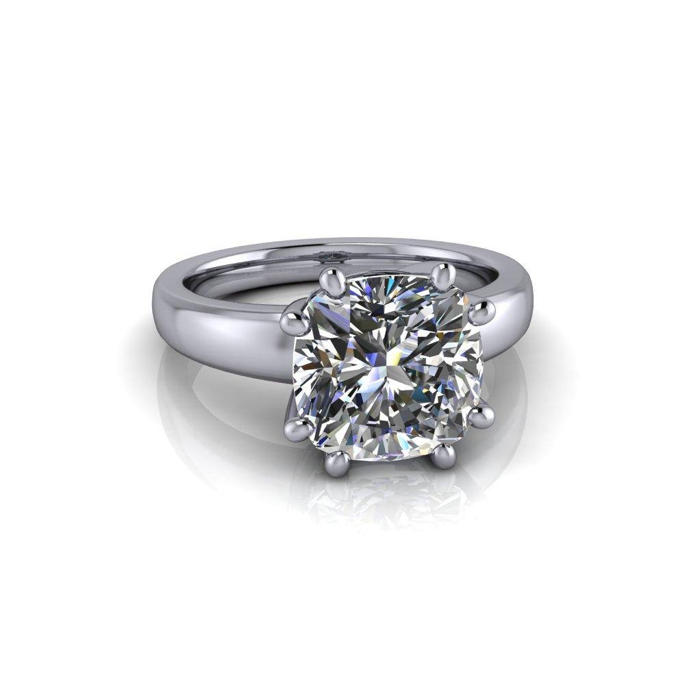 925 Silver Engagement Ring Bel Viaggio Designs, LLC