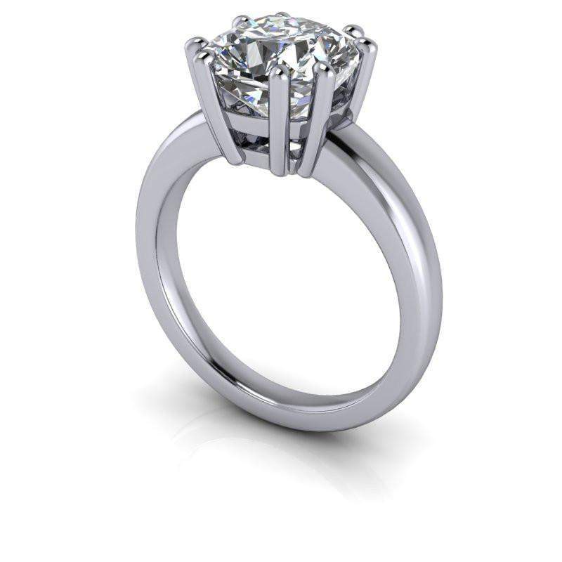 925 Silver Engagement Ring Bel Viaggio Designs, LLC