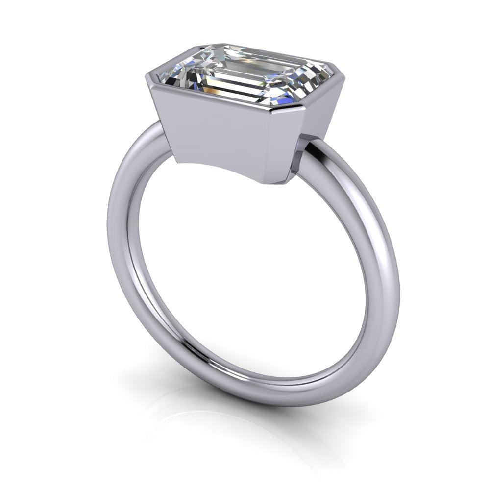 925 Silver Engagement Ring Bel Viaggio Designs, LLC