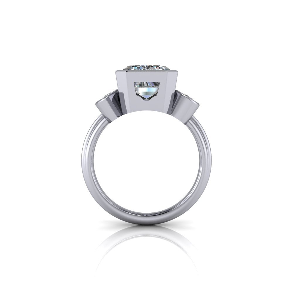 925 Silver Engagement Ring Bel Viaggio Designs, LLC