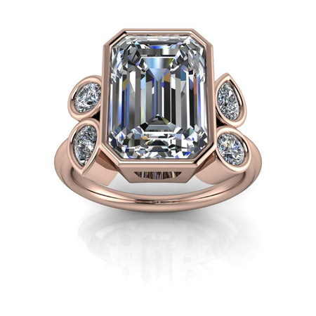 925 Silver Engagement Ring Bel Viaggio Designs, LLC