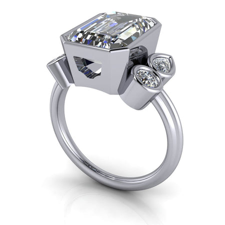 925 Silver Engagement Ring Bel Viaggio Designs, LLC