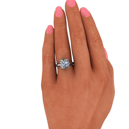 Sterling silver Engagement Ring Bel Viaggio Designs, LLC