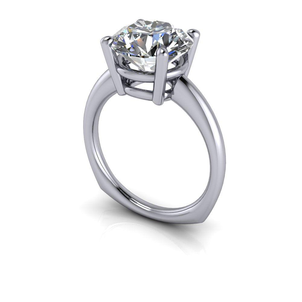 Sterling silver Engagement Ring Bel Viaggio Designs, LLC