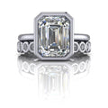 925 Silver Engagement Ring Bel Viaggio Designs, LLC