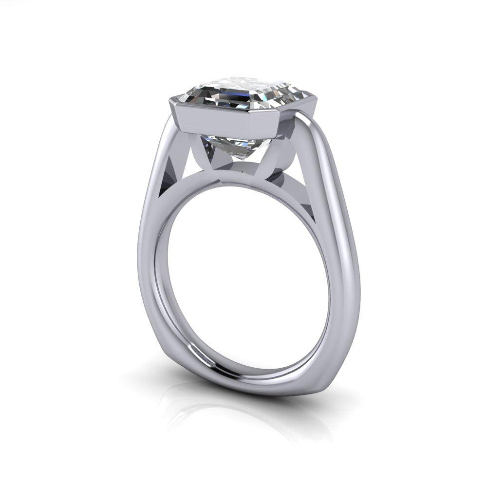 925 Silver Engagement Ring Bel Viaggio Designs, LLC