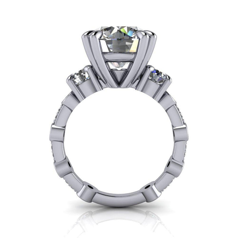 925 Silver Engagement Ring Bel Viaggio Designs, LLC