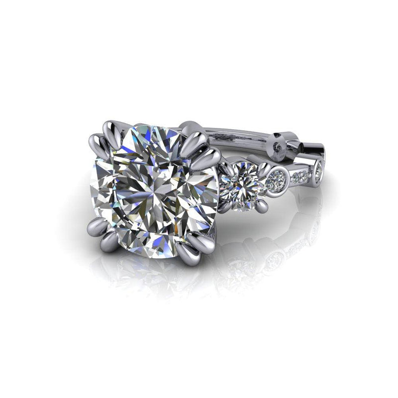 925 Silver Engagement Ring Bel Viaggio Designs, LLC