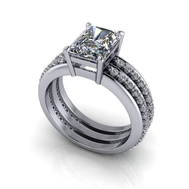 925 Silver Engagement Ring Bel Viaggio Designs, LLC