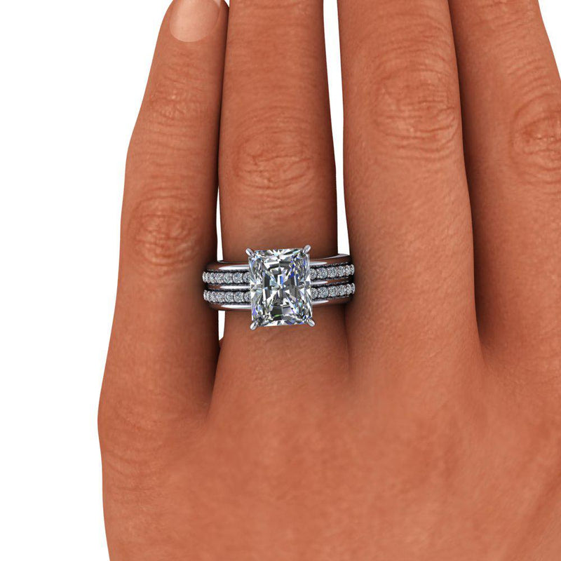 925 Silver Engagement Ring Bel Viaggio Designs, LLC