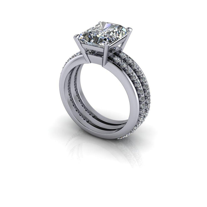 925 Silver Engagement Ring Bel Viaggio Designs, LLC