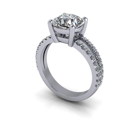 925 Silver Engagement Ring Bel Viaggio Designs, LLC