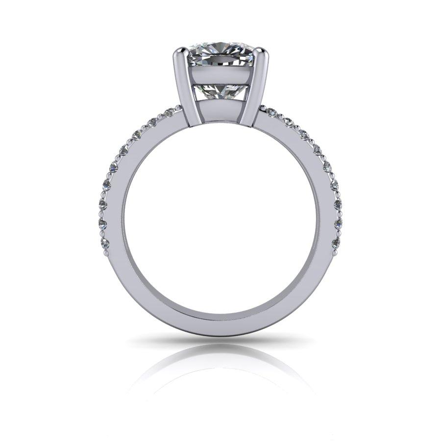 925 Silver Engagement Ring Bel Viaggio Designs, LLC