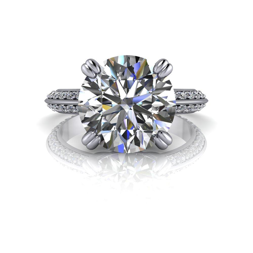 925 Silver Engagement Ring Bel Viaggio Designs, LLC