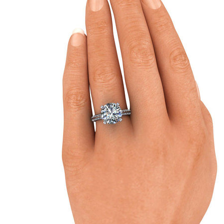 925 Silver Engagement Ring Bel Viaggio Designs, LLC