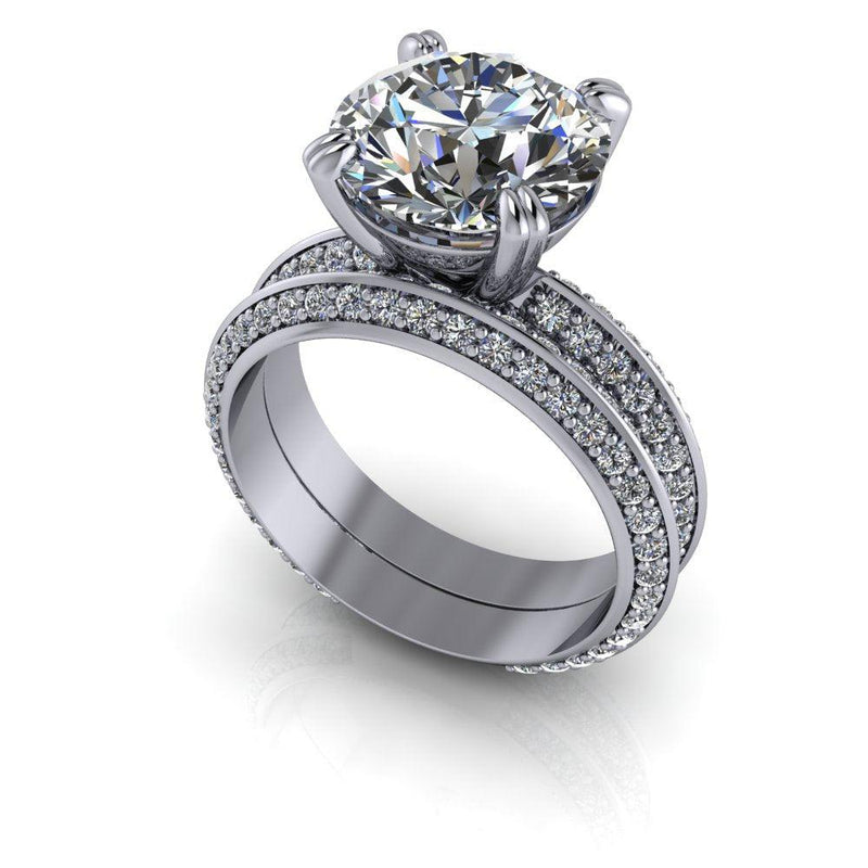 925 Silver Engagement Ring Bel Viaggio Designs, LLC