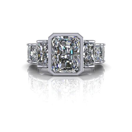 925 Silver Engagement Ring Bel Viaggio Designs, LLC