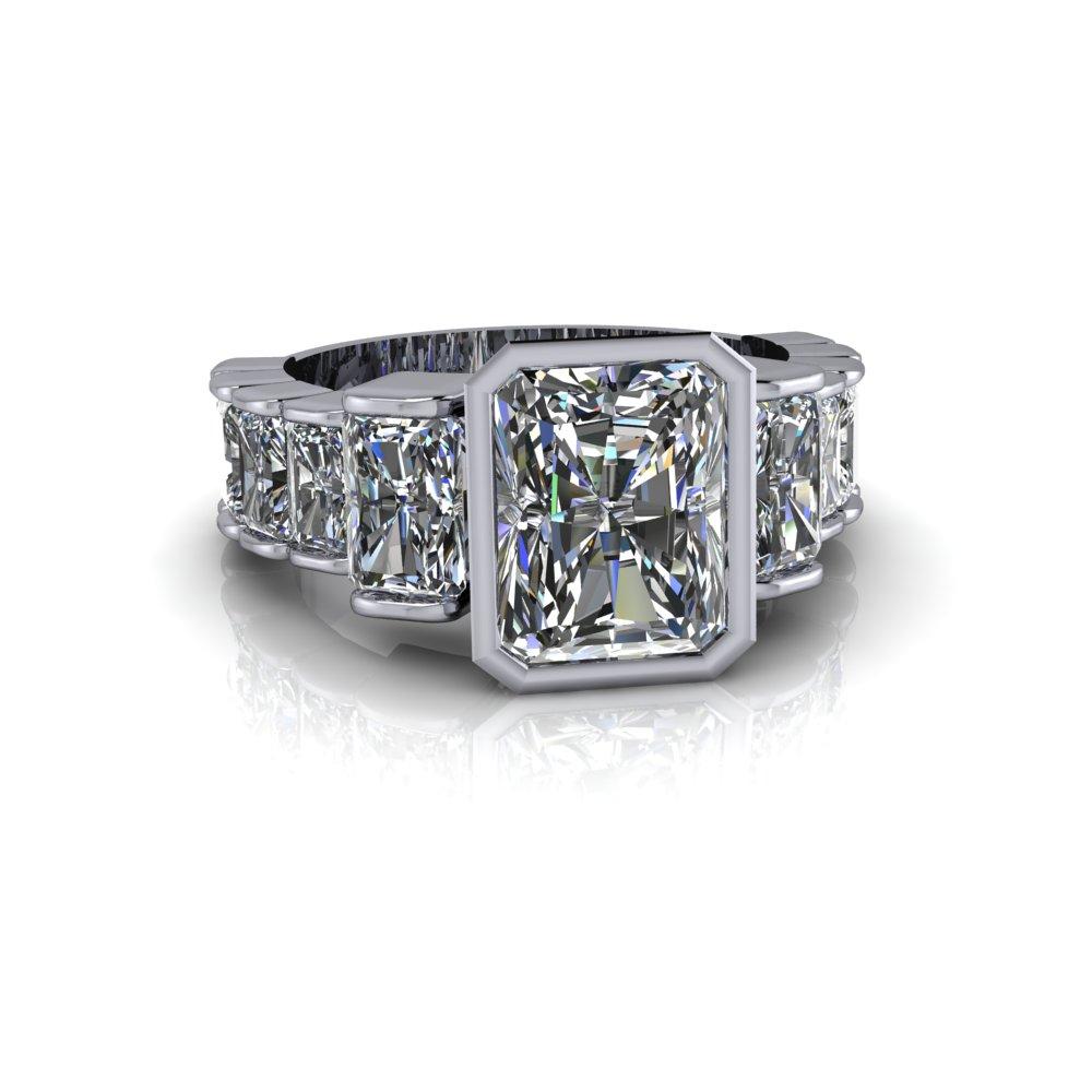 925 Silver Engagement Ring Bel Viaggio Designs, LLC