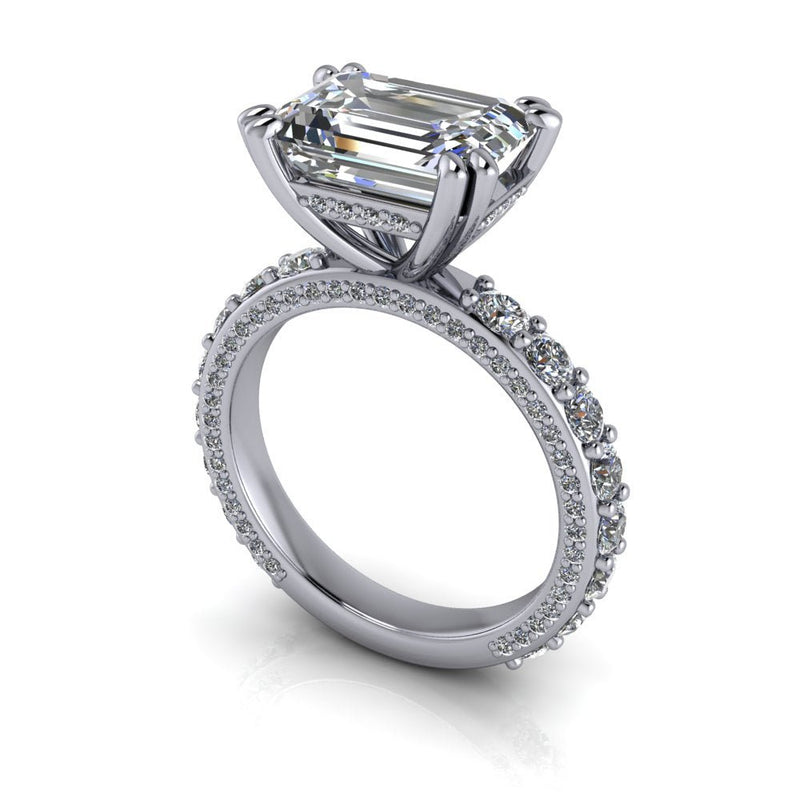 925 Silver Engagement Ring Bel Viaggio Designs, LLC