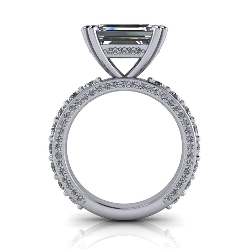 925 Silver Engagement Ring Bel Viaggio Designs, LLC