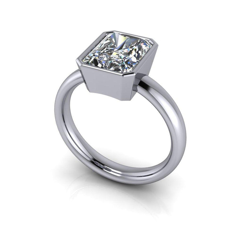 925 Silver Engagement Ring Bel Viaggio Designs, LLC