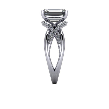 925 Silver Engagement Ring Bel Viaggio Designs, LLC