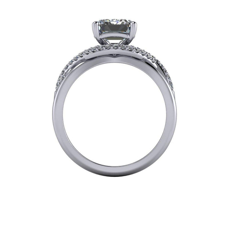 925 Silver Engagement Ring Bel Viaggio Designs, LLC