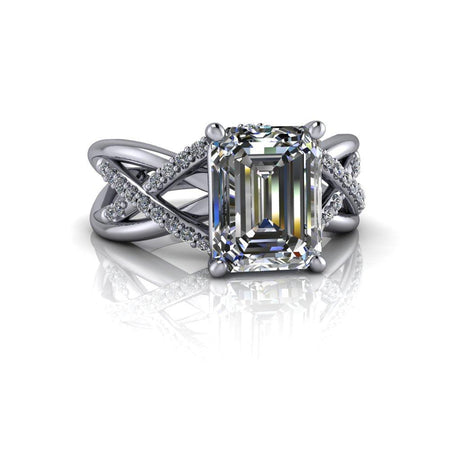 925 Silver Engagement Ring Bel Viaggio Designs, LLC