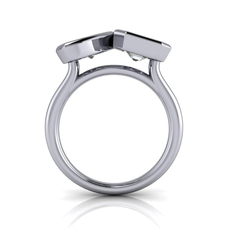 925 Silver Engagement Ring Bel Viaggio Designs, LLC