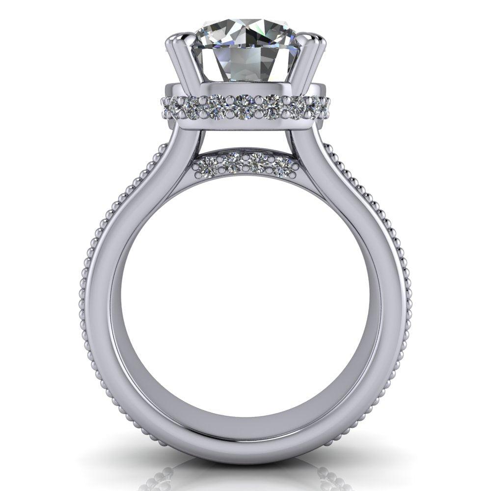 925 Silver Engagement Ring Bel Viaggio Designs, LLC