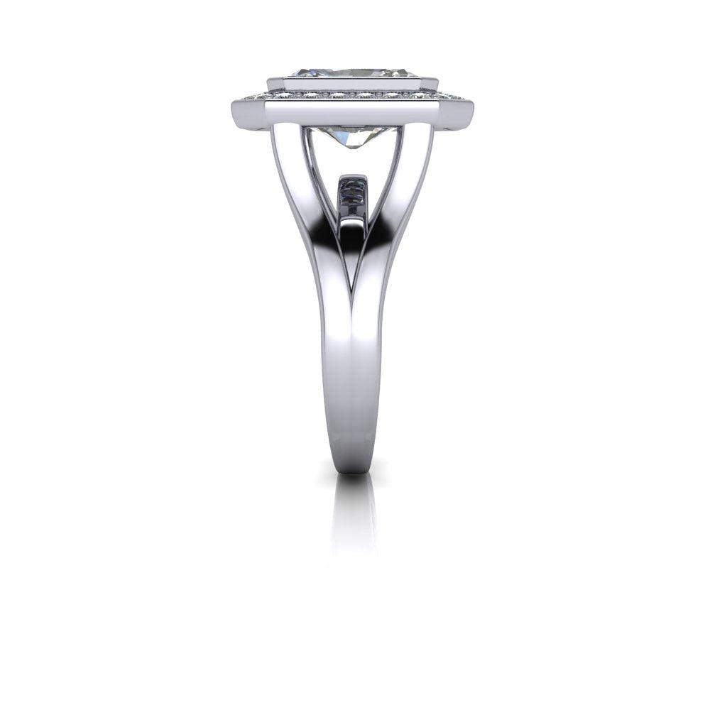 925 Silver Engagement Ring Bel Viaggio Designs, LLC