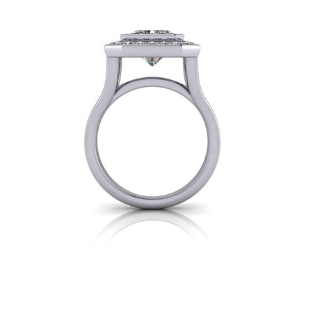 925 Silver Engagement Ring Bel Viaggio Designs, LLC