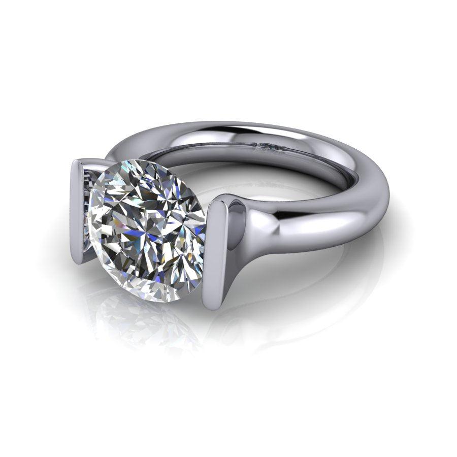 925 Silver Engagement Ring Bel Viaggio Designs, LLC