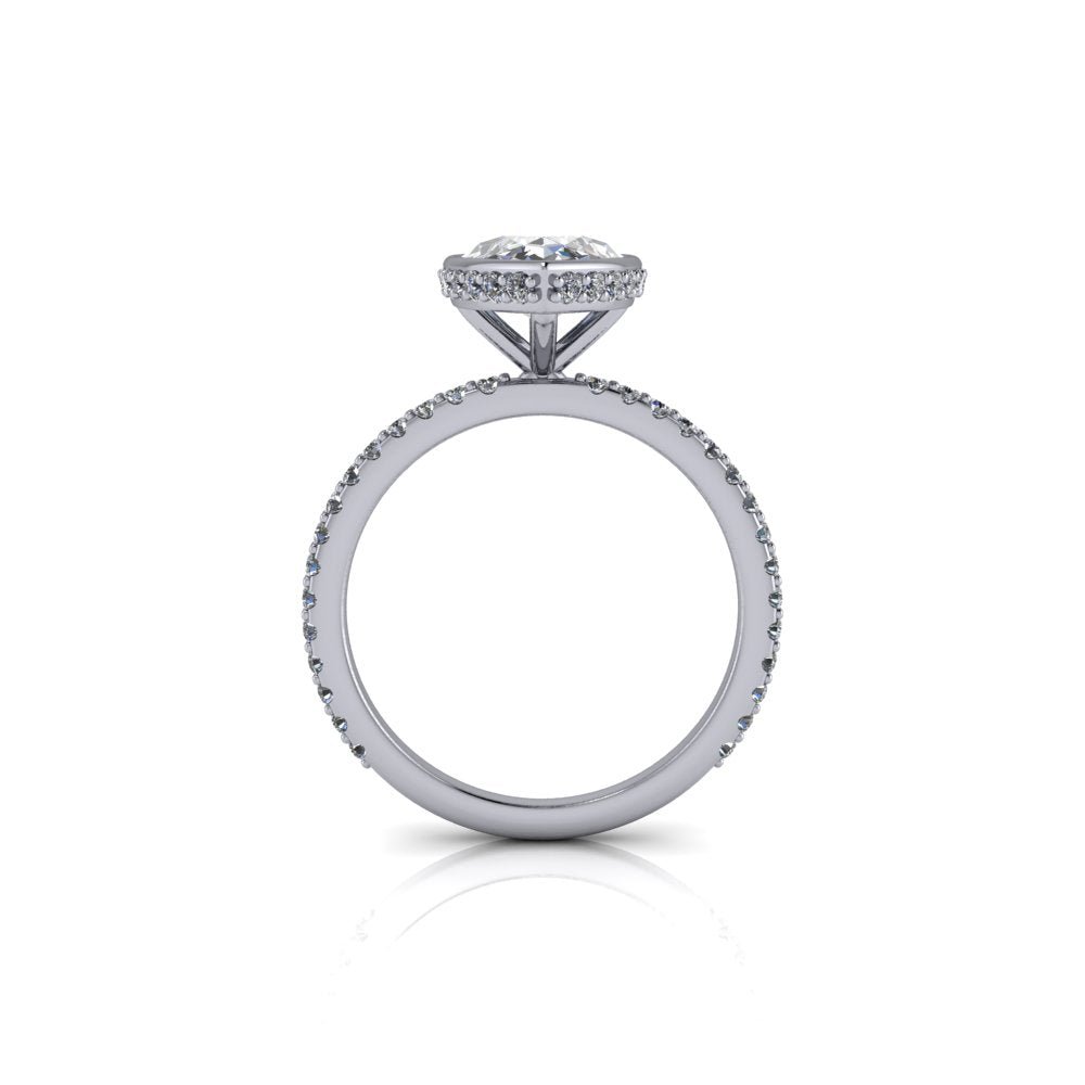 925 Silver Engagement Ring Bel Viaggio Designs, LLC