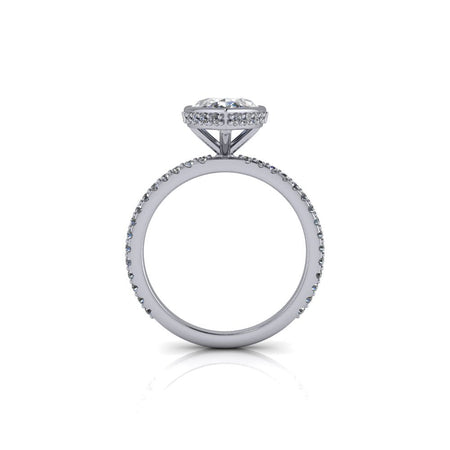 925 Silver Engagement Ring Bel Viaggio Designs, LLC