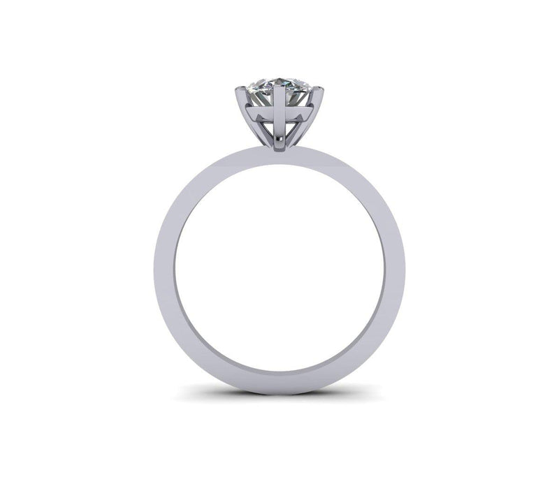 925 Silver Engagement Ring Bel Viaggio Designs, LLC