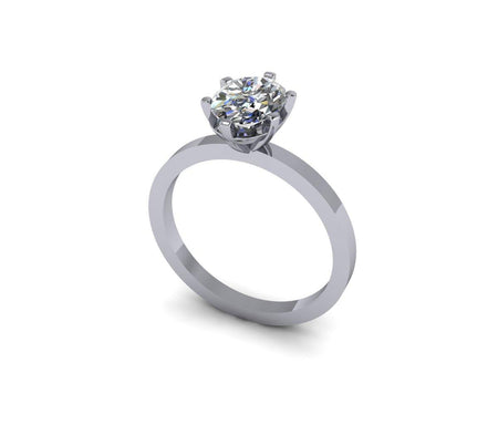 925 Silver Engagement Ring Bel Viaggio Designs, LLC