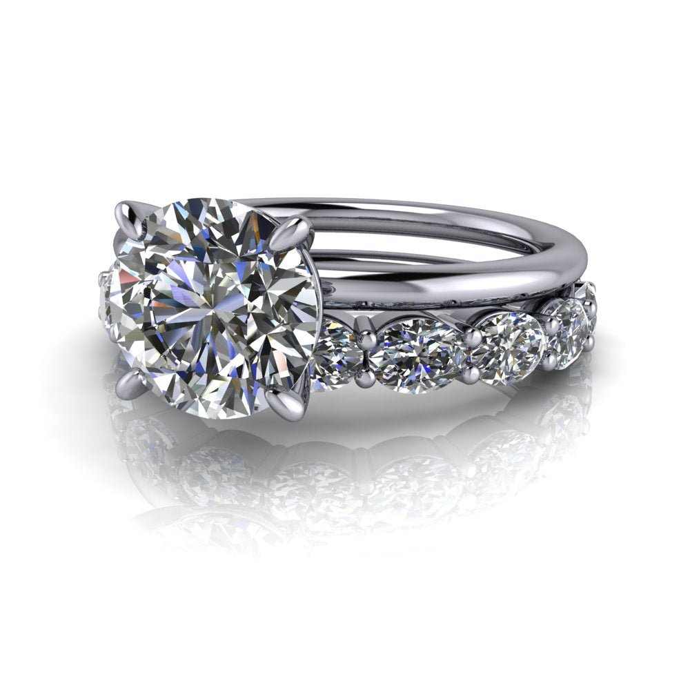 925 Silver Engagement Ring Bel Viaggio Designs, LLC