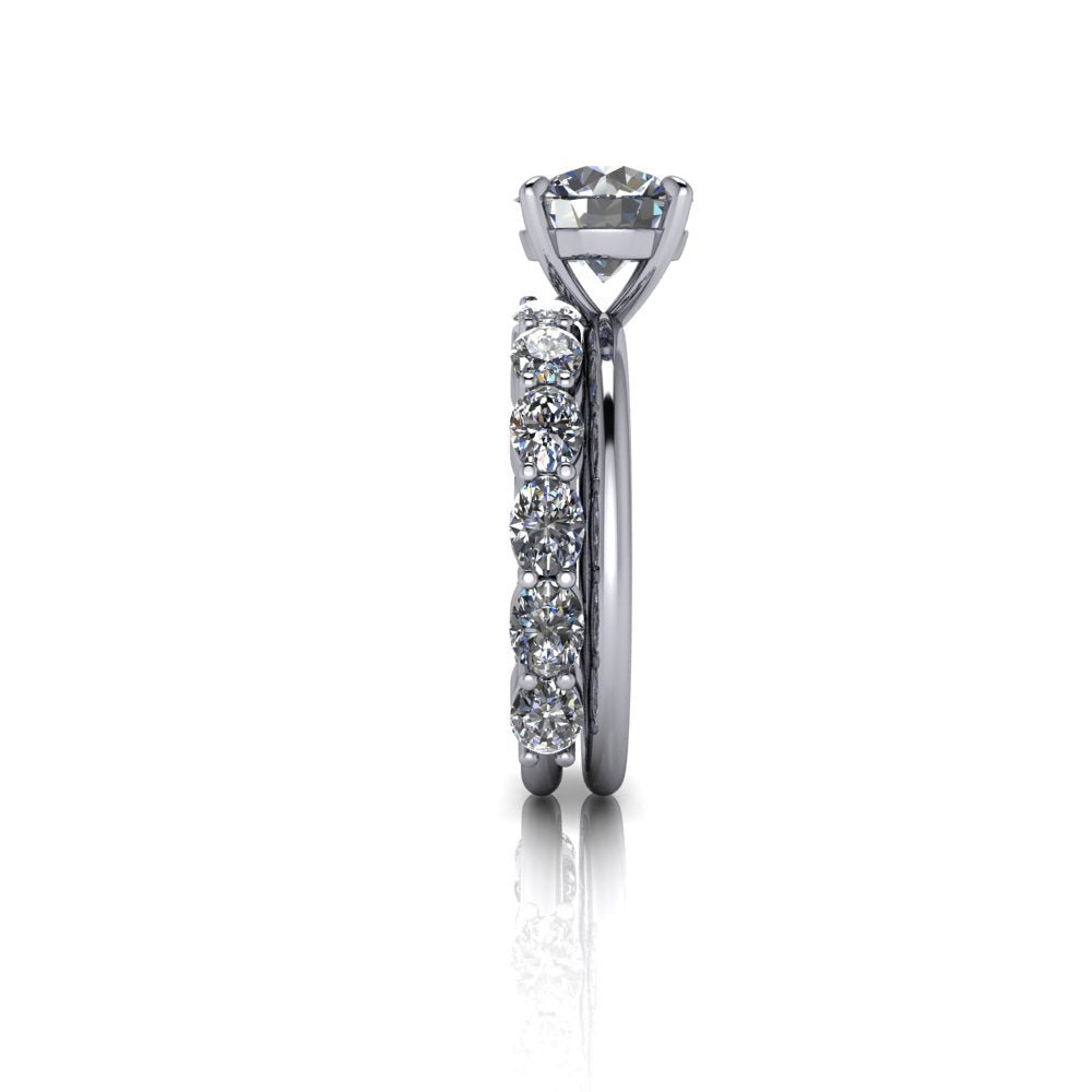 925 Silver Engagement Ring Bel Viaggio Designs, LLC