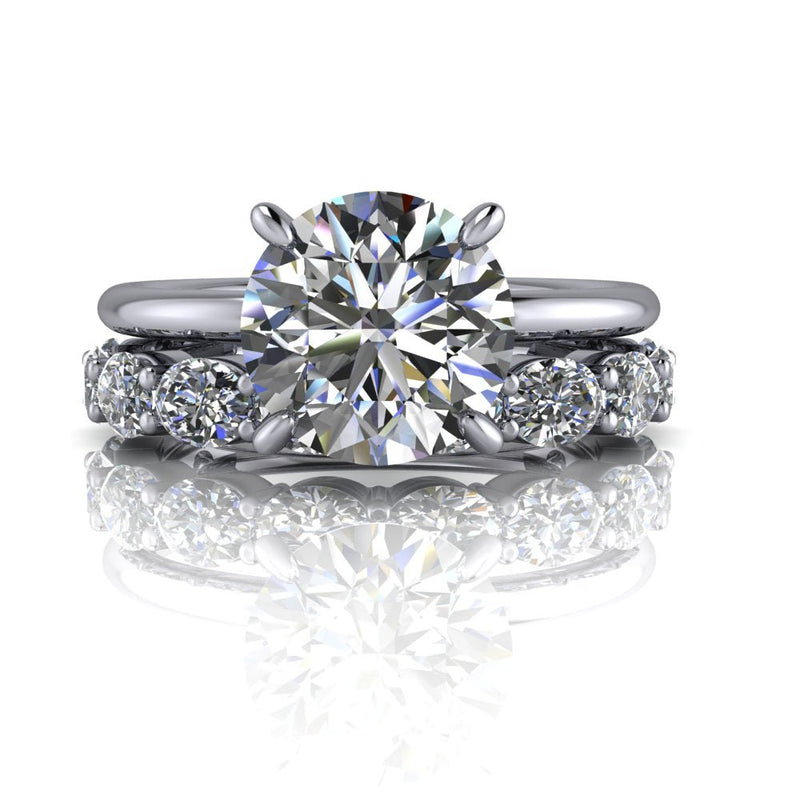 925 Silver Engagement Ring Bel Viaggio Designs, LLC