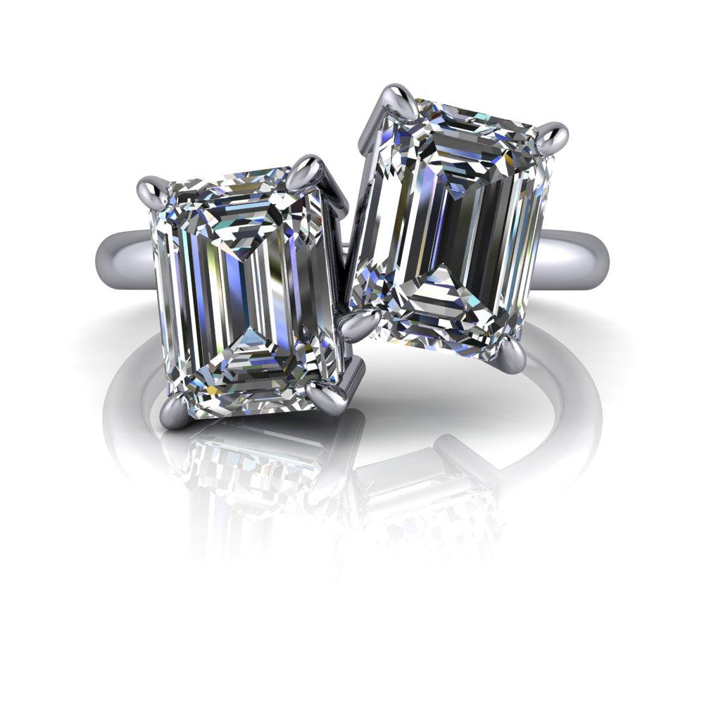 925 Silver Engagement Ring Bel Viaggio Designs, LLC