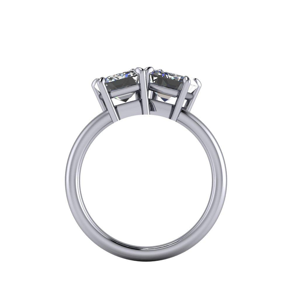 925 Silver Engagement Ring Bel Viaggio Designs, LLC