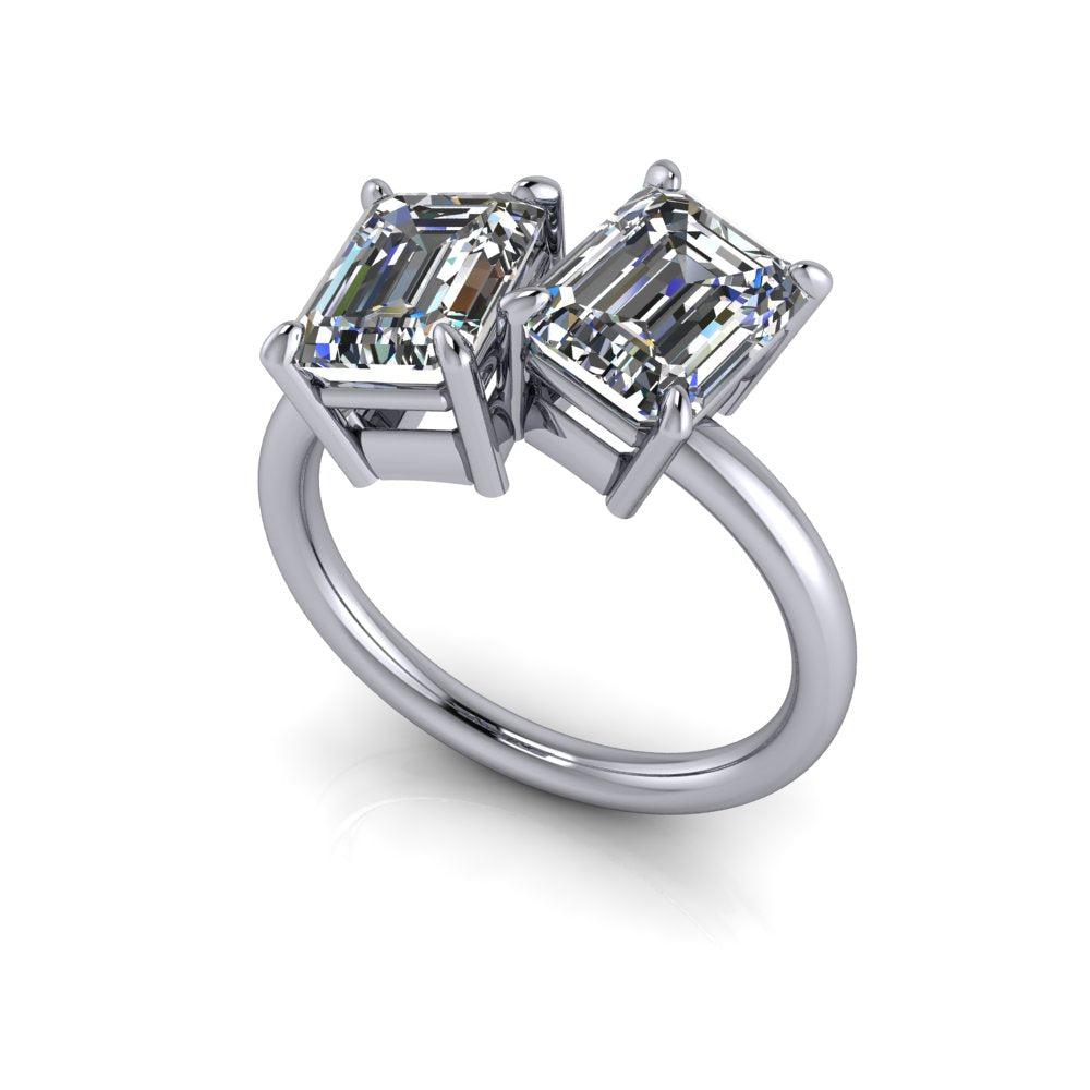 925 Silver Engagement Ring Bel Viaggio Designs, LLC