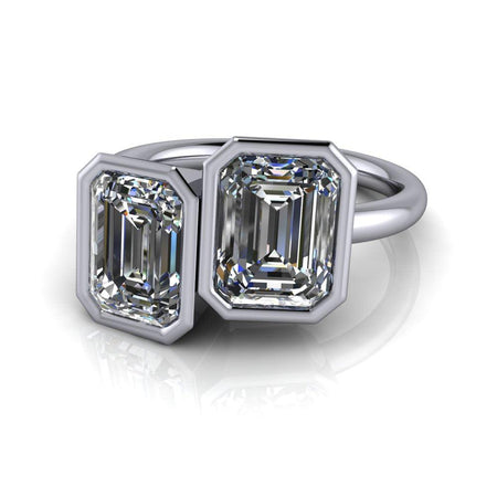 925 Silver Engagement Ring Bel Viaggio Designs, LLC